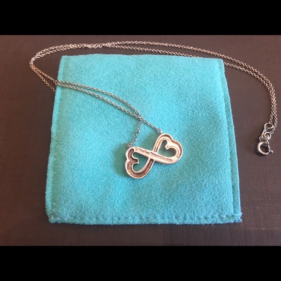 Tiffany & Co. Double Heart Necklace - Picture 2 of 4